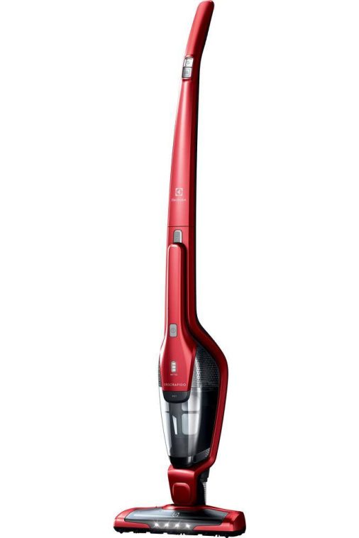 Electrolux EHVS3510AR Ergorapido Pet Bagless， Cordless， with Detachable Handset in Red Stick Vacuum
