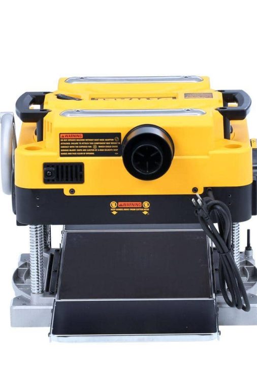 15 Amp Corded 13 in. Heavy-Duty 2-Speed Thickness Planer with (3) Knives, In Feed Table and Out Feed Table DW735X - Image 7