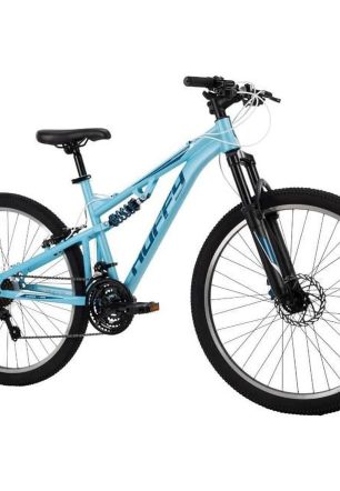 Huffy 26 in. Marker Womens Full Suspension Mountain Bike, Blue
