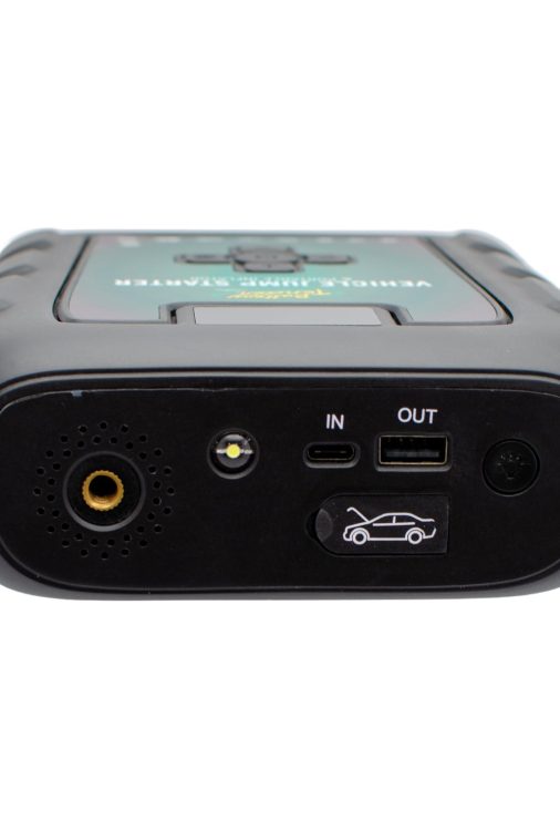 Battery Tender 800 AMP Jump Starter and Tire Inflator 140psi Combo - Lithium Battery For Extended Use - LED Flashlight Emergency Strobe - 2 Fast USB Charging Ports - 030-3010-WH - Image 6
