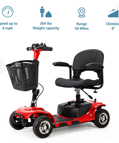 4-Wheel Mobility Scooter - Image 8