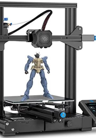 Creality Ender 3 V2 Upgraded 3D Printer Aluminum Black Pringting Size 220x220x250mm