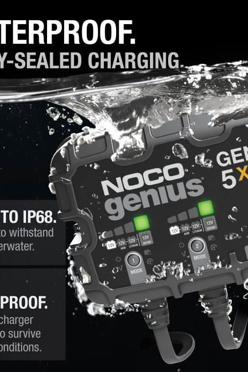 NOCO Genius GEN5X2 2-Bank 10A (5A/Bank) 12V Onboard Battery Charger - Image 4