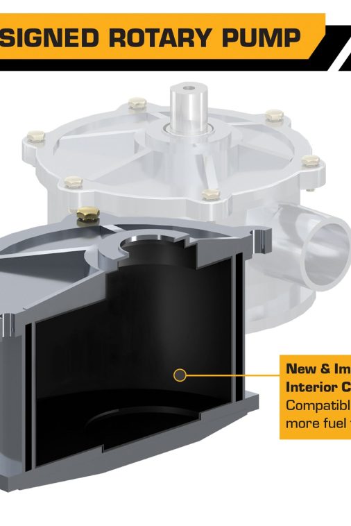 Arksen Portable 35-Gallon Gas Caddy Fuel Tank Storage Transfer Gasoline - Image 6