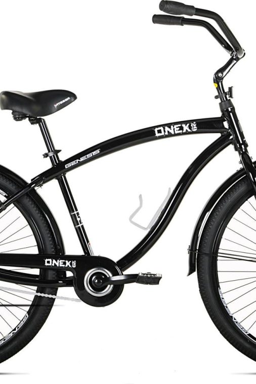 Genesis 29 Onex Cruiser Mens Bike， Black - Image 3