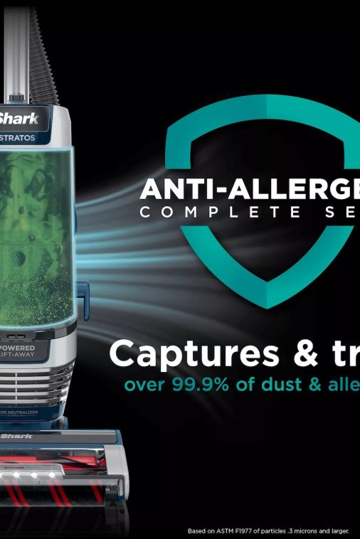 Shark Stratos DuoClean PowerFins HairPro with Self-Cleaning Brushroll Upright Vacuum (AZ3002) - Image 12