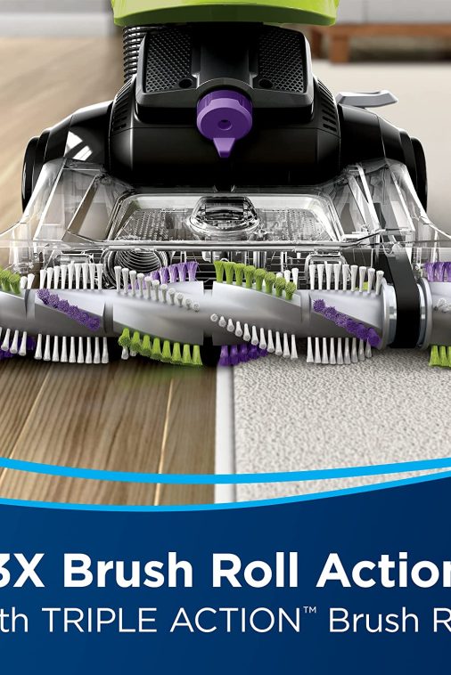BISSELL 2252 CleanView Swivel Upright Bagless Vacuum with Swivel Steering， Powerful Pet Hair Pick Up， Specialized Pet Tools， Large Capacity Dirt Tank， Easy Empty - Image 5