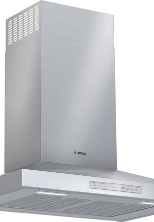 Bosch - 500 Series 30" Convertible Range Hood with Wi-Fi - Stainless steel