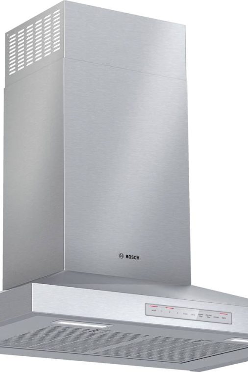 Bosch - 500 Series 30" Convertible Range Hood with Wi-Fi - Stainless steel