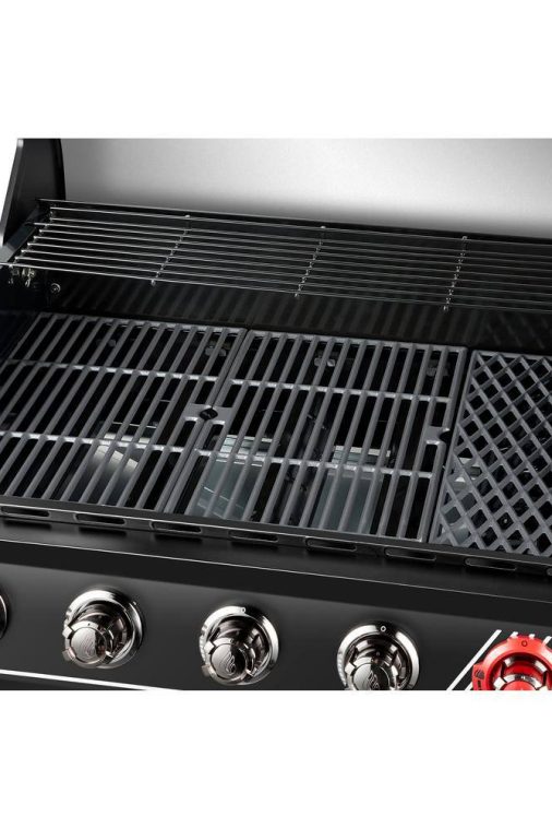 Dyna-Glo DGH474CRP 5-Burner Propane Gas Grill in Matte Black with TriVantage Multifunctional Cooking System - Image 4