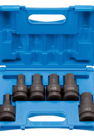 1" Drive 6-Piece Hex Driver Set