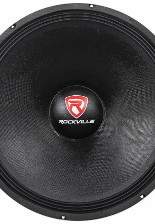 Rockville RVW1800P4 1800 Watt 18" Mid-Bass Driver Car Audio Speaker Mid-Range