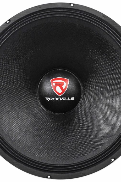 Rockville RVW1800P4 1800 Watt 18" Mid-Bass Driver Car Audio Speaker Mid-Range