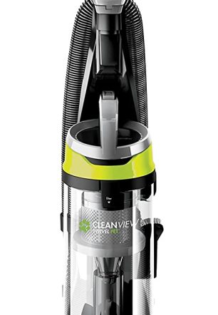 BISSELL 2252 CleanView Swivel Upright Bagless Vacuum with Swivel Steering， Powerful Pet Hair Pick Up， Specialized Pet Tools， Large Capacity Dirt Tank， Easy Empty