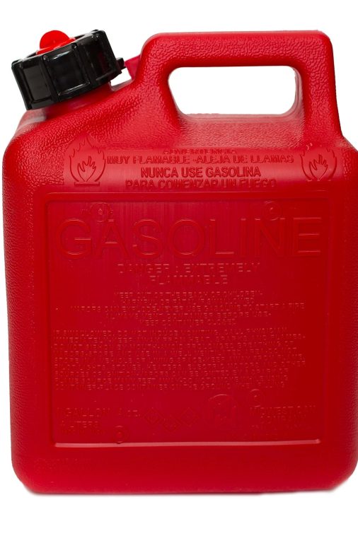 Midwest Can Company 1210 1 Gallon Gas Can Fuel Container Jugs & Spout (12 Pack) - Image 4