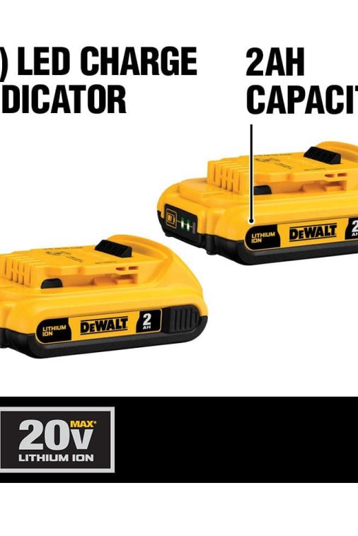 DEWALT 20V MAX Cordless 7 Tool Combo Kit with TOUGHSYSTEM Case, (1) 20V 4.0Ah Battery and (2) 20V 2.0Ah Batteries DCKTS781D2M1 - Image 12