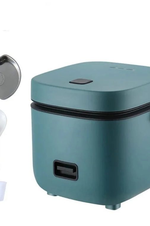 1.2L Mini Electric Rice Cooker - Intelligent, Automatic, Household Appliance for Small Meals, Food Warming, and Steaming - Ideal for 1-2 People Blue