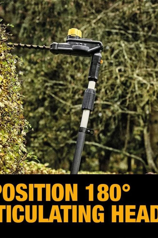 DEWALT 20V MAX* Lithium-Ion Cordless Pole Saw and Pole Hedge Trimmer Combo Kit DCKO86M1 from DEWALT - Image 21