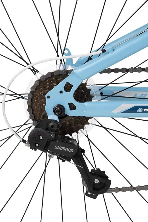 Huffy 26 in. Marker Womens Full Suspension Mountain Bike, Blue - Image 5