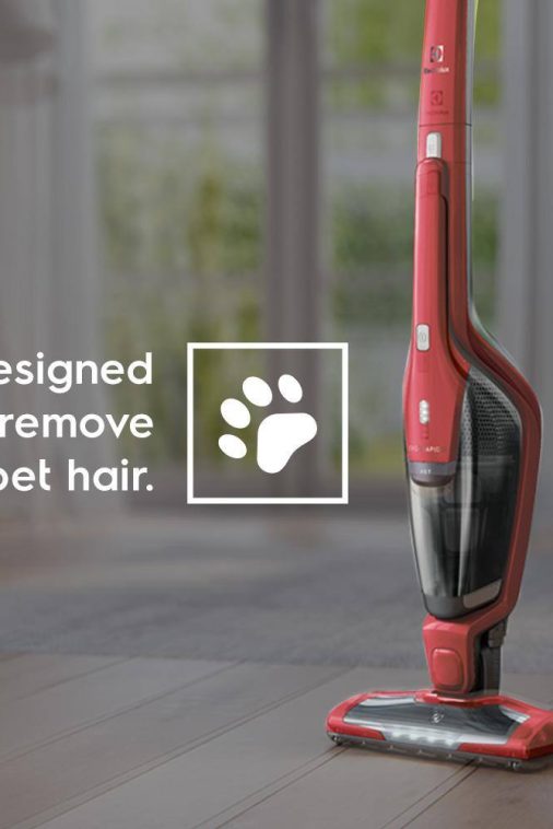 Electrolux EHVS3510AR Ergorapido Pet Bagless， Cordless， with Detachable Handset in Red Stick Vacuum - Image 4