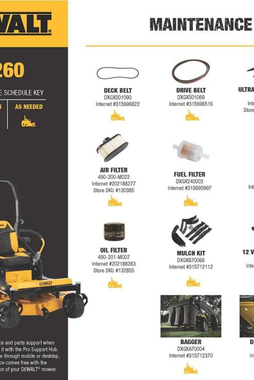 DEWALT Z260 Commercial 60 in. 24 HP Kawasaki V-Twin FS730v Series Engine Dual Hydrostatic Gas Zero Turn Lawn Mower DXGZ260P💝 Last Day For Clearance - Image 4