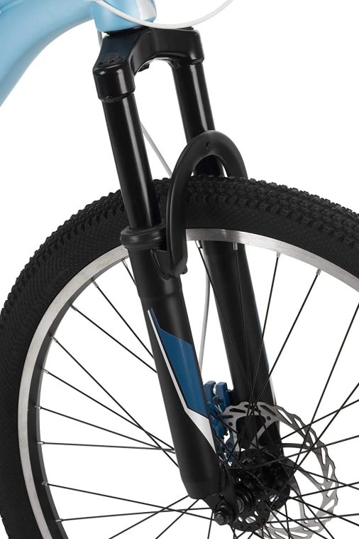 Huffy 26 in. Marker Womens Full Suspension Mountain Bike, Blue - Image 12