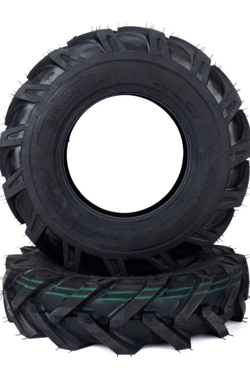(2) AG Lug 4.80-8 Troybilt Tiller Tires Replaces Carlisle Power Trac 5109501 - Image 3