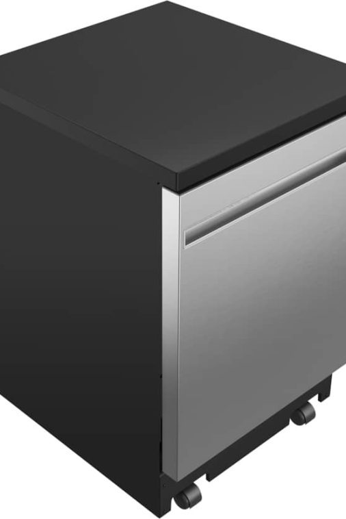 GE 24 Stainless Steel Portable Dishwasher With Sanitize Cycle - Image 6