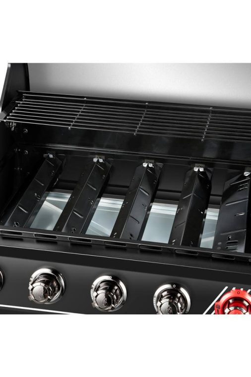Dyna-Glo DGH474CRP 5-Burner Propane Gas Grill in Matte Black with TriVantage Multifunctional Cooking System - Image 7