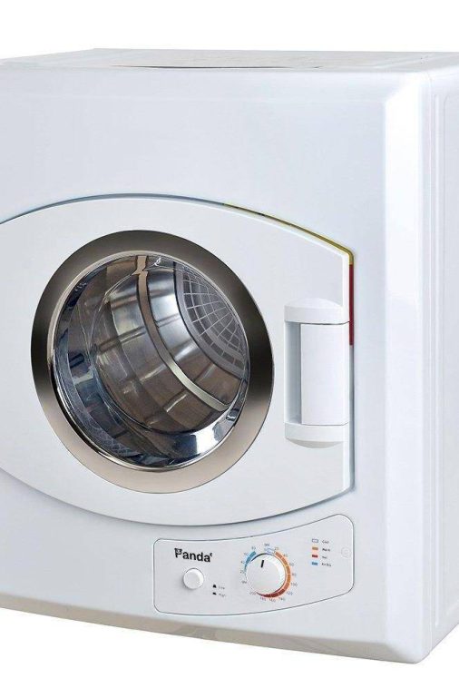 3.75 CU.FT Compact Laundry Dryer, White