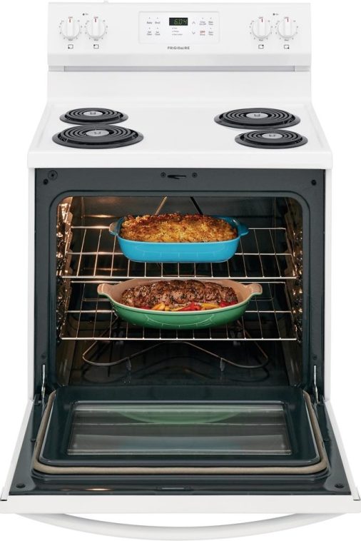 Frigidaire 30-inch Freestanding Electric Range with Ready-Select® Controls FFEF3016VW - Image 7