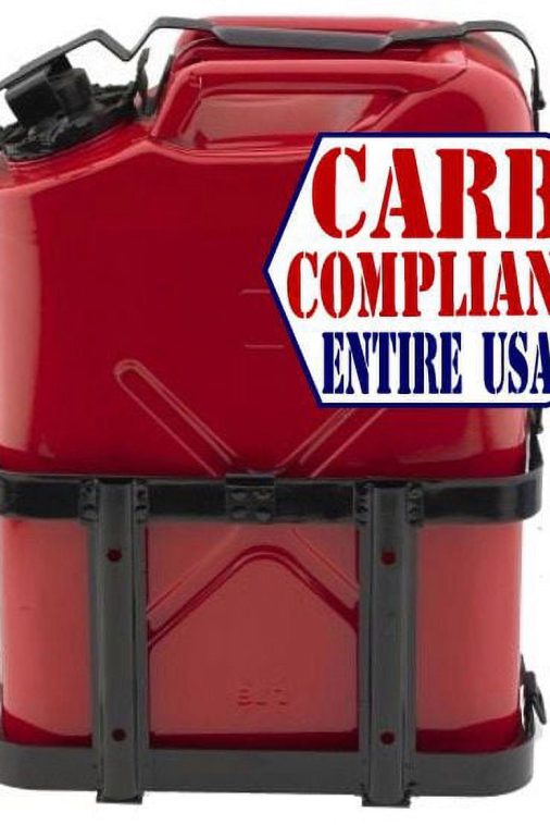 (20L) 5 Gallon NATO Jerry Can w/ JERRY CAN HOLDER (CARB and EPA approved for all 50 states)