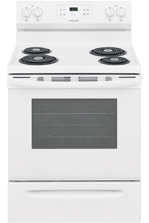 Frigidaire 30-inch Freestanding Electric Range with Ready-Select® Controls FFEF3016VW