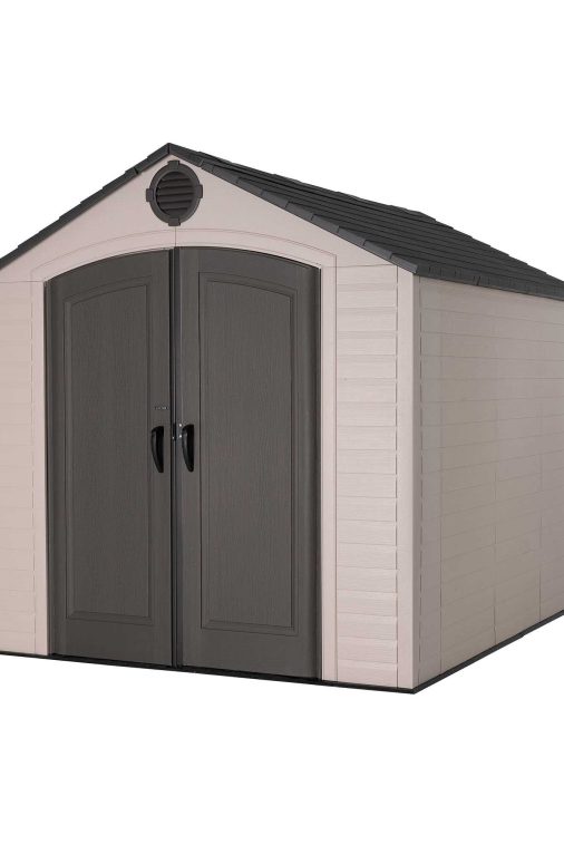 Lifetime 8 Ft. x 10 Ft. Outdoor Storage Shed