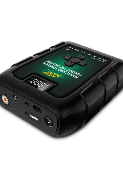 Battery Tender 800 AMP Jump Starter and Tire Inflator 140psi Combo - Lithium Battery For Extended Use - LED Flashlight Emergency Strobe - 2 Fast USB Charging Ports - 030-3010-WH - Image 9