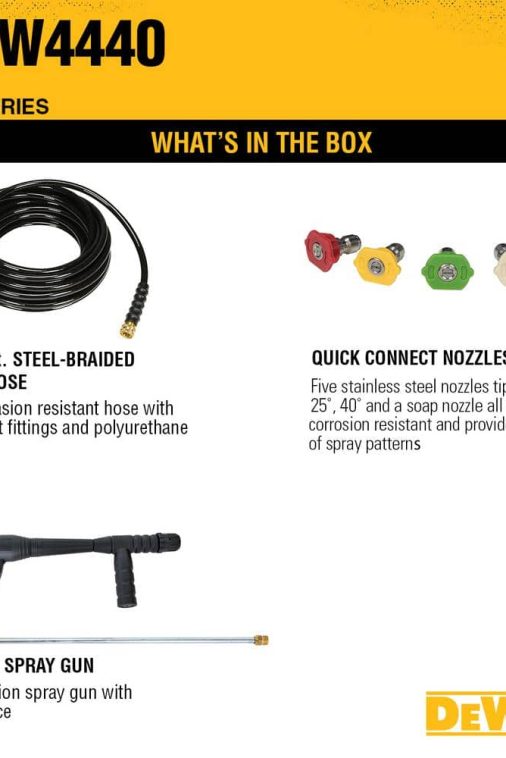 DEWALT 4400 PSI 4.0 GPM Cold Water Gas Pressure Washer with HONDA GX390 Engine (49-State) DXPW4440💝 Last Day For Clearance - Image 10