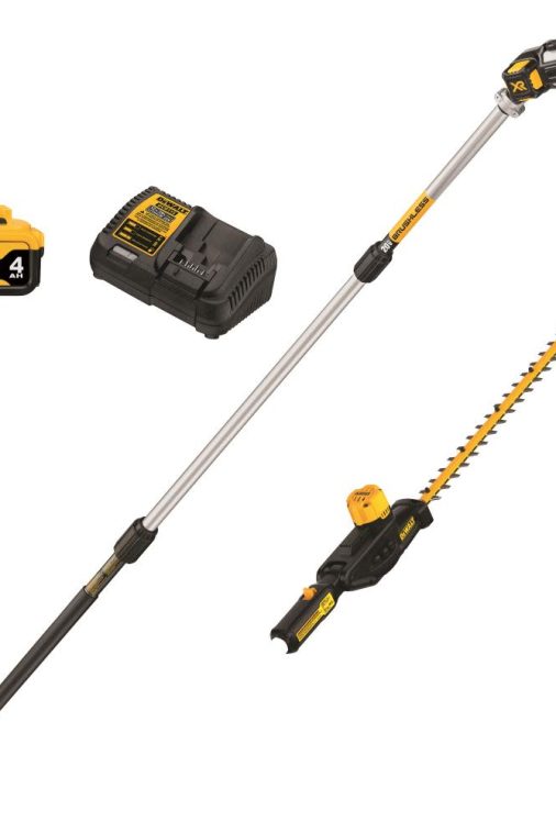 DEWALT 20V MAX* Lithium-Ion Cordless Pole Saw and Pole Hedge Trimmer Combo Kit DCKO86M1 from DEWALT