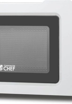 0.6 Cubic Foot Microwave with 6 Power Levels, Small Microwave with Grip Handle, 600W Countertop Microwave with 30 Minute Timer and Mechanical Dial Controls, Black