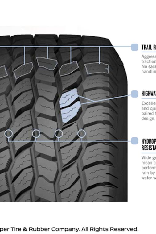 Cooper Discoverer A/T All-Season 235/75R15 105T Tire - Image 10