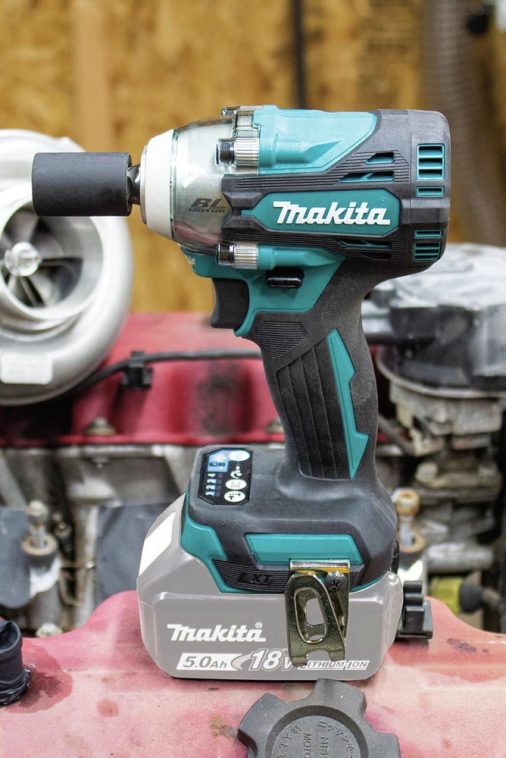 Makita Impact Wrench,4-Speed,1/2" Sq. Drive,18V XWT14Z - Image 4