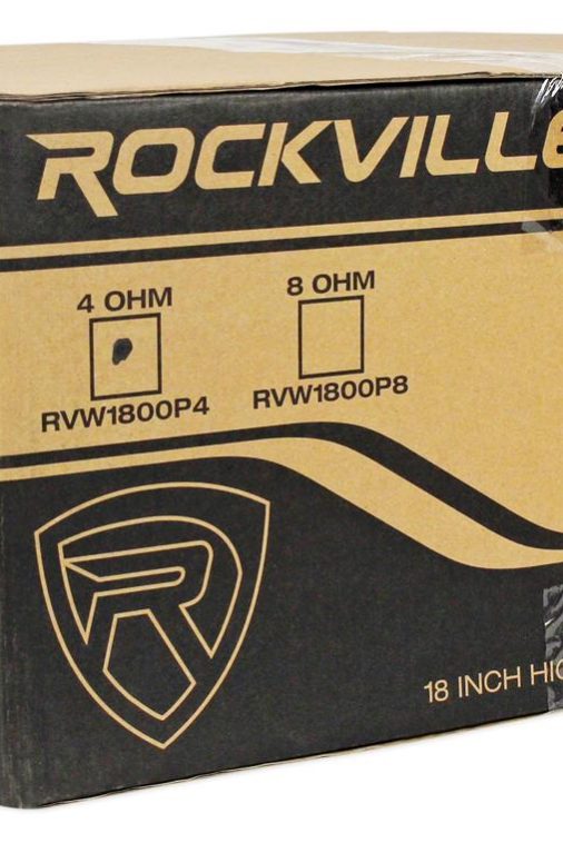 Rockville RVW1800P4 1800 Watt 18" Mid-Bass Driver Car Audio Speaker Mid-Range - Image 6