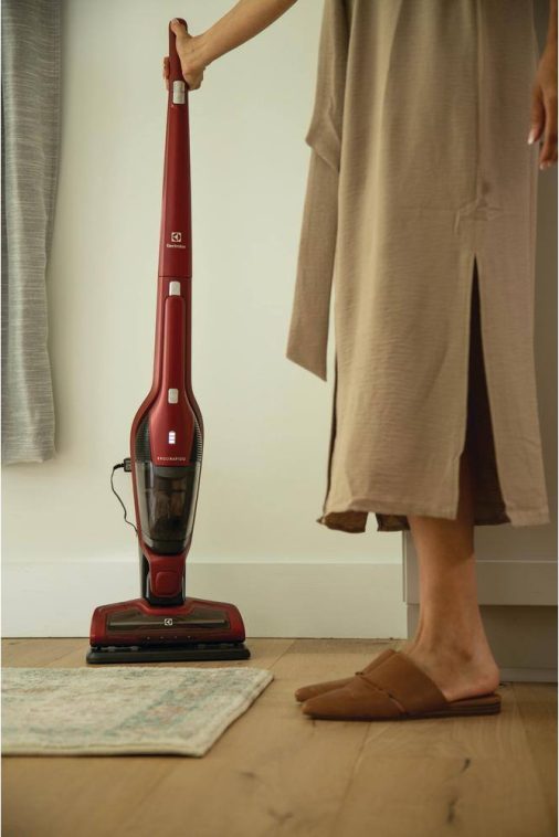Electrolux EHVS3510AR Ergorapido Pet Bagless， Cordless， with Detachable Handset in Red Stick Vacuum - Image 15